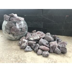 Marmura Rotunjita Bordeaux Sac 20 Kg 1-3 Cm